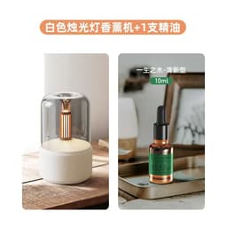 image-Output: 2022 Candlelight Aromatherapy USB Humidifier Desktop - Atmosphere (65 characters)