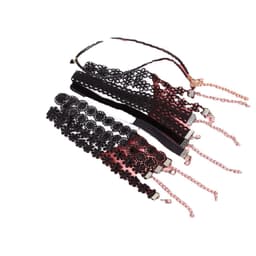 image-6Pcs Biao Ke Lace Choker Necklace Set - Geometry Alloy 21-50cm