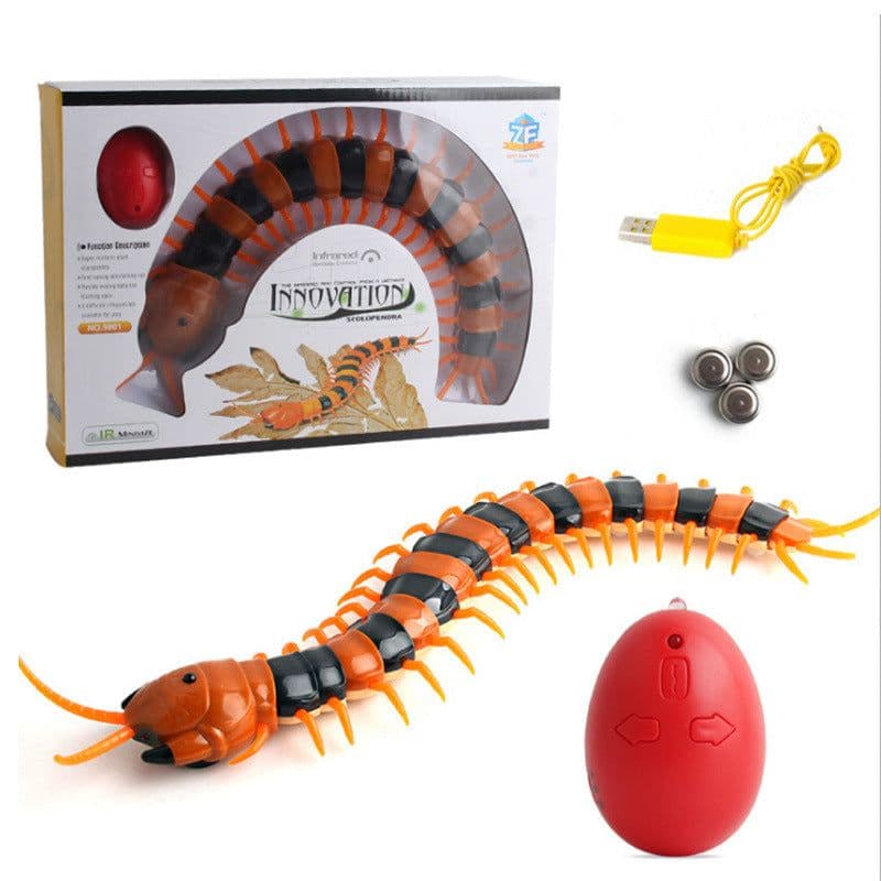 image-Remote Control Rattlesnake Toy - Silver