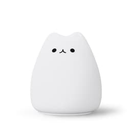 image-Silicone Night Light - Cute Cat Color-Changing, Battery Operated, Student Gift