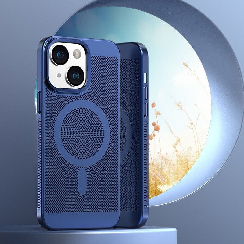 image-Apple 14 Magnetic Phone Case, Ultra-Thin Cooling, iPhone 13, 12 Pro Max