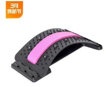 image-Lumbar Spine Reliever Massager - Back Support Stretch Top Yoga Aid