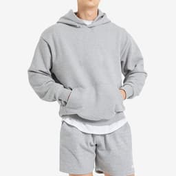 image-Men's 2023 Hoodie - Hong Kong Style Off-Shoulder Cotton Sweatshirt