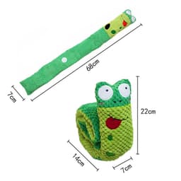 image-Pet Sniffing Mat Dog Cat Plush - Green Gray