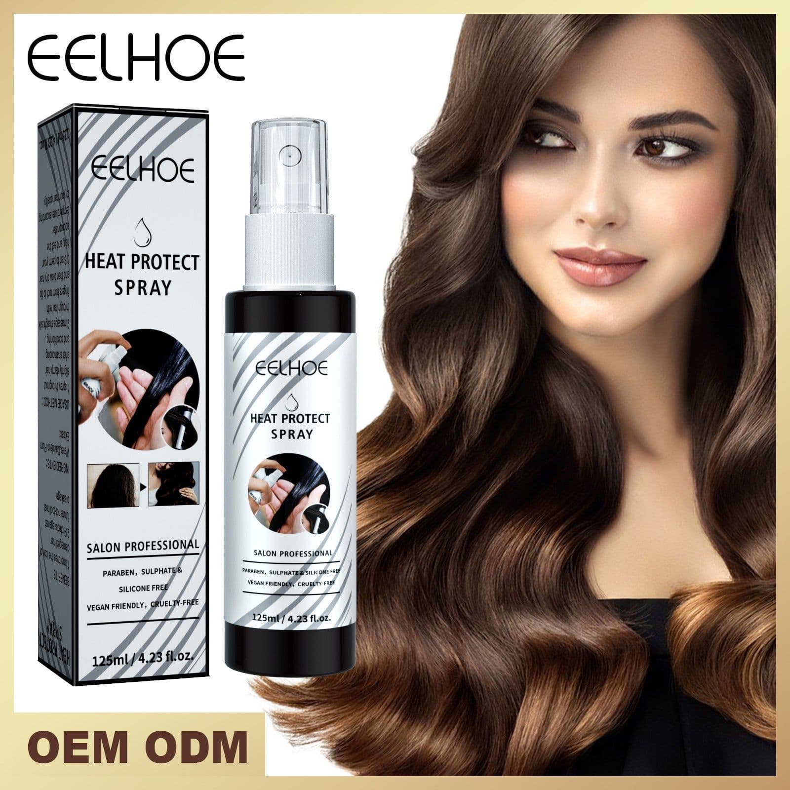 image-EELHOE Hair Heat Protection Spray 125ml