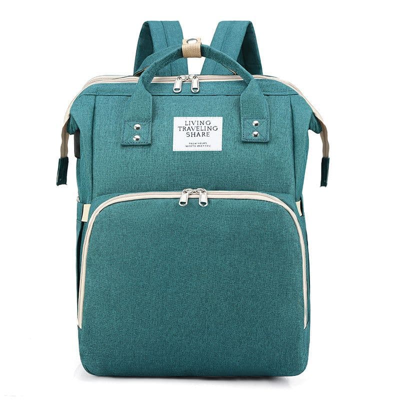 image-Butterfly Bags Mummy Backpack - Green Oxford Cloth