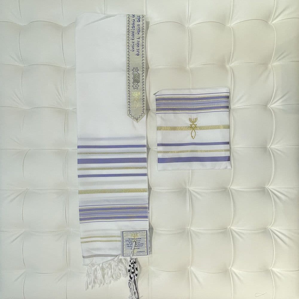 image-Arabian Scarf Shawl - Navy Blue Gold 50x180cm Polyester