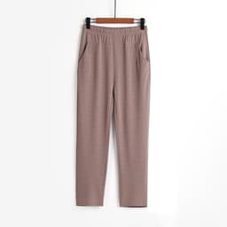 image-Star Rain Cropped Pants - Army Green Tencel