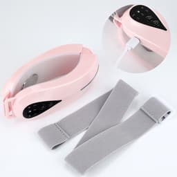 image-EMS Microcurrent Face Lifting Massager - Pink