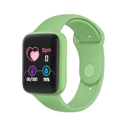 image-Y68 Yellow Sports Bracelet with Bluetooth, Step Tracker, Gift for Men & Women