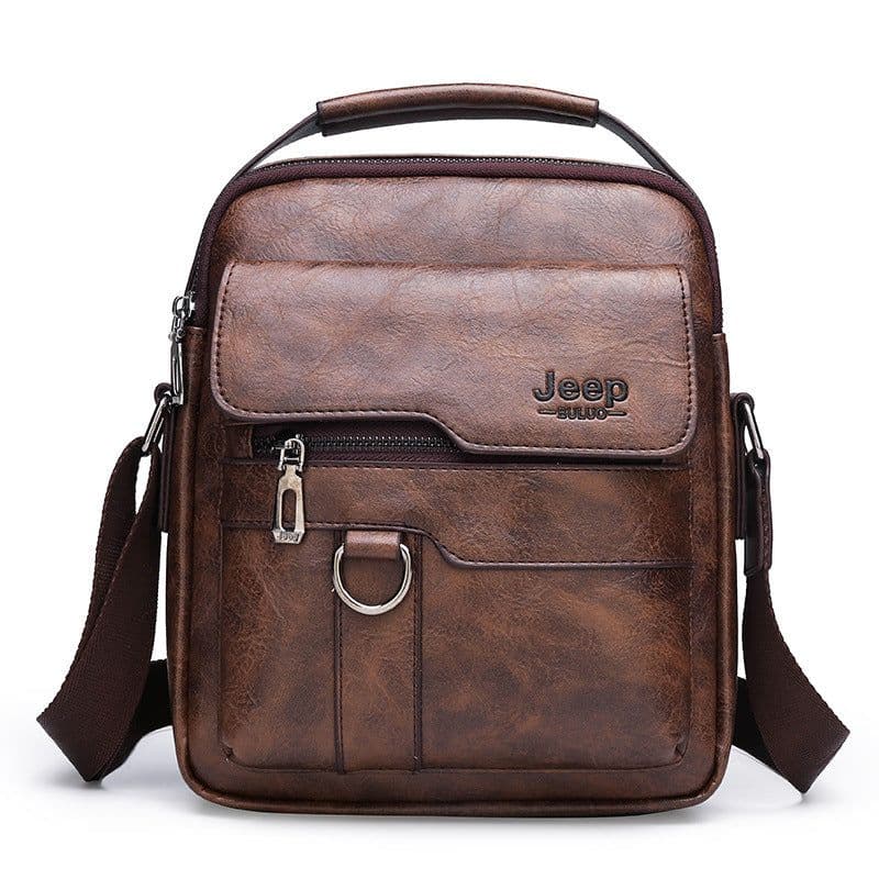 image-Manufacturer's supply of new men's bag Messenger bag casual business men's shoulder bag trendy fashion small backpack cross-border foreign trade