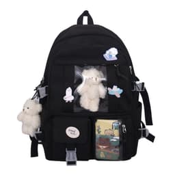 image-Ins wind large-capacity backpack Harajuku cartoon