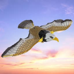 image-Street stall electric hanging wire flying eagle electric hovering bird electric parrot children's toy funny cat flying toy