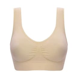 image-Seamless Sports Bra - Large Size Yoga Comfort