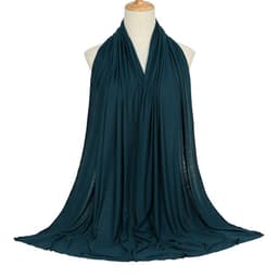 image-Modal Cotton Scarf - Long Soft Casual Solid Color