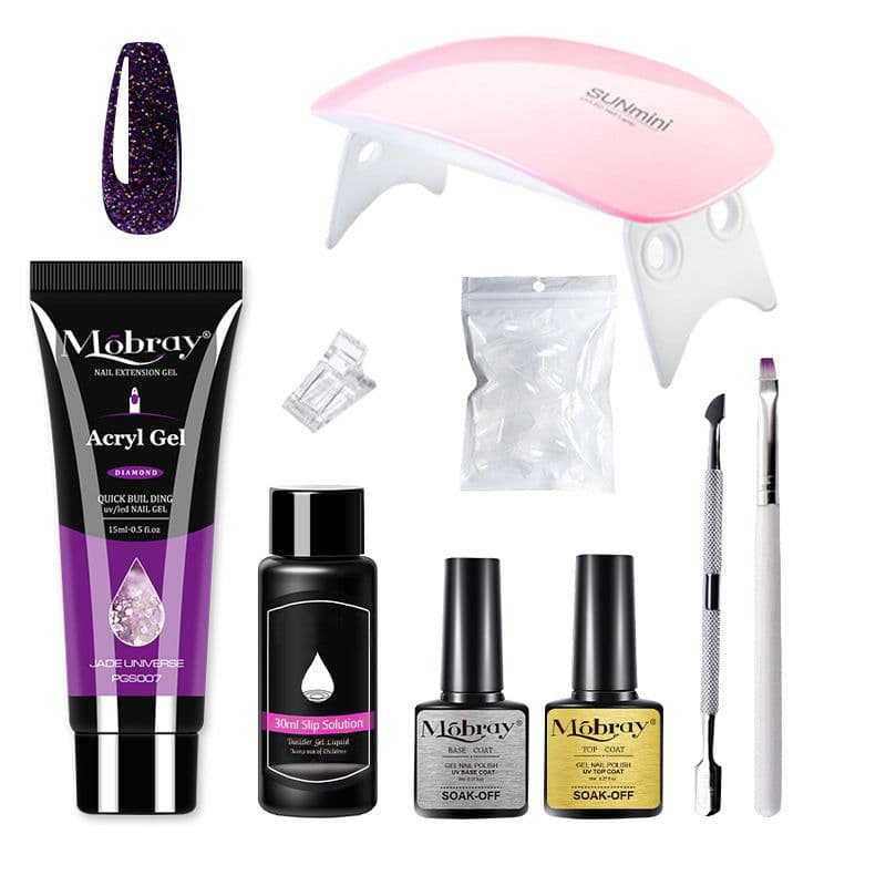 image-Meike 9-Piece Manicure Set Nail Extension Mold