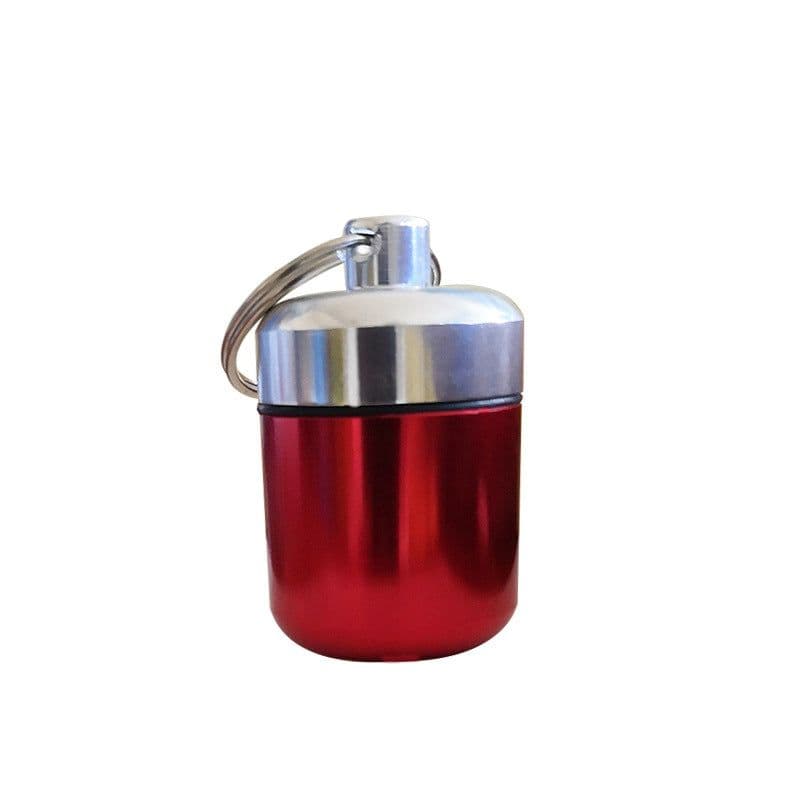 image-Aluminum Alloy Earplug Storage Case - Colorful Metal