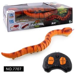 image-Remote Control Rattlesnake Toy - Silver