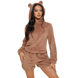 image-Where the Craftsman Flannel Pajama Set - Brown XL