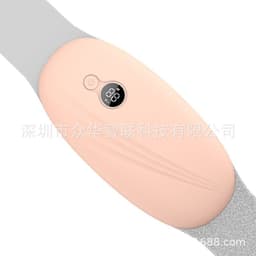 image-Graphene Heating Waist Massager - 3 Temp Settings Air Pressure