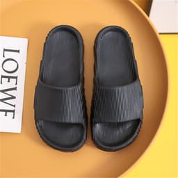 image-Summer Slippers Unisex Non-slip Bathroom Orange