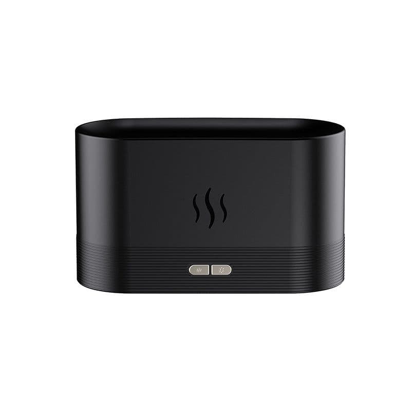 image-Aromatherapy Flame Diffuser - Seven-Color Humidifier - Office Desktop