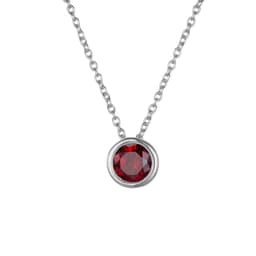 image-JUJIE Rhinestone Necklace - Rose Gold Geometric