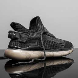 image-21 Four Seasons Flying Weaving Breathable Casual Sports Running Shoes Trendy 350 Popcorn Coconut Shoes Lightweight Lace-Up Men's Shoes