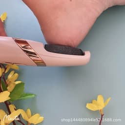 image-Electric Foot Grinder - Pink Pedicure Callus Remover