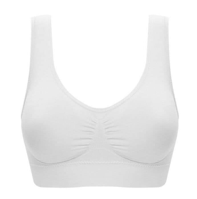 image-Sports Bra No Underwire Padless XXXL - Red