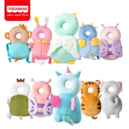 image-Cross-border hot selling baby anti-fall head pillow infant anti-collision head protection back pillow children learning to walk anti-fall hat