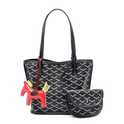 image-Ladies PU Tote Bag - Large Capacity, Brown, Street Fashion
