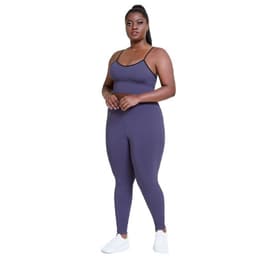 image-Women's Yoga Set - Milk Silk Leggings Bra