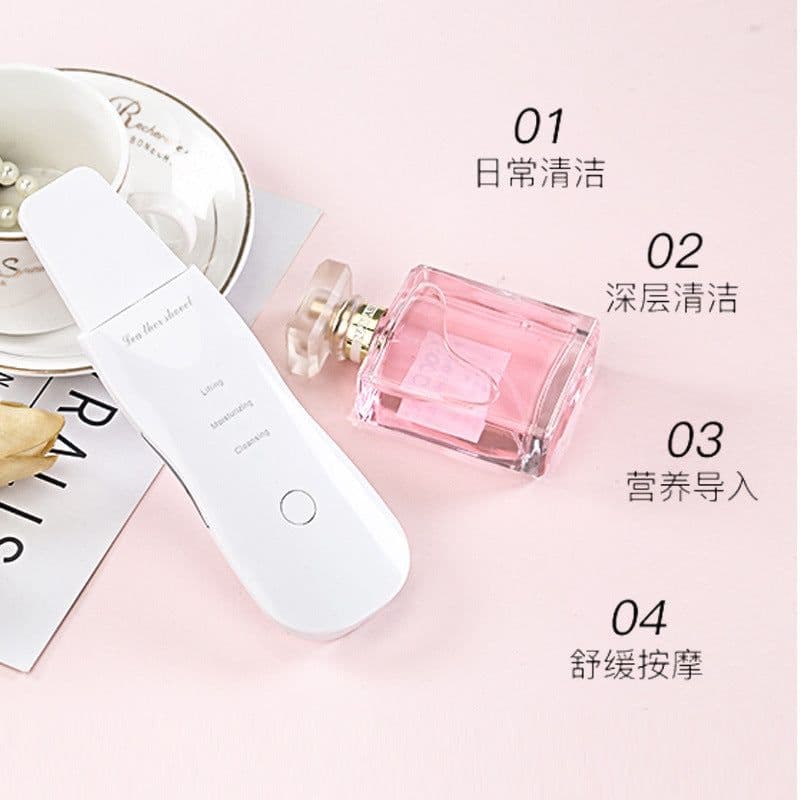 image-Electric Pore Cleaner - Blackhead Remover - Ultrasonic Skin Cleaner, IPX6 Waterproof