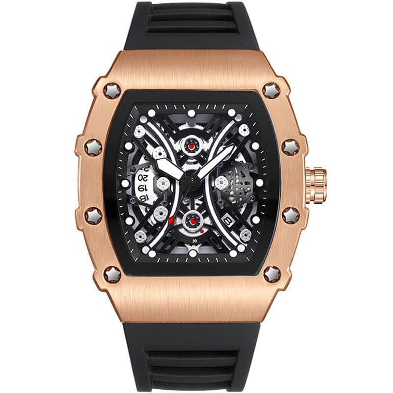 image-Kingston K-2018B Men's Watch Barrel Quartz 42mm
