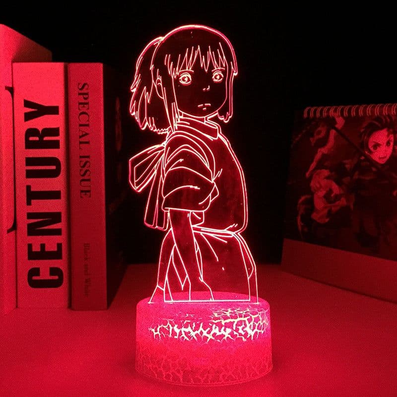 image-3D Night Light USB Touch Remote Control LED Lamp Bedside Gift - Colorful