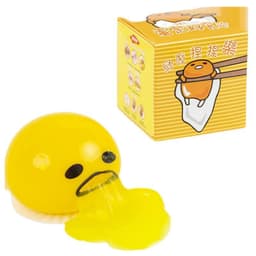 image-Vomiting Egg Yolk Gudetama Squeeze Lazy Egg Popular Toys Weibo Same Style Hot Selling Novel Toys Manufacturer Wholesale