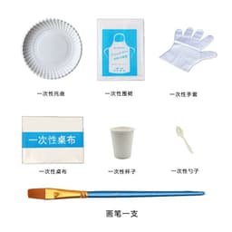 image-Fluid Bear DIY Paint Set - 6 Colors 60ml