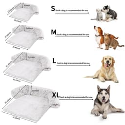 image-Washable Sofa Cushion - Pink XL Pet Dog Kennel Cushion
