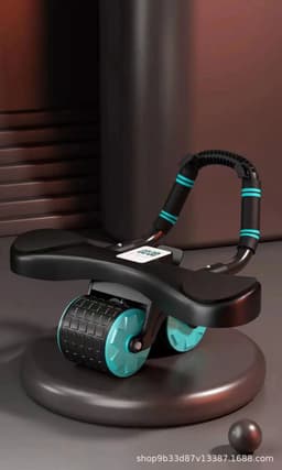image-Abdominal Wheel with Elbow Support - Home Fitness Trainer