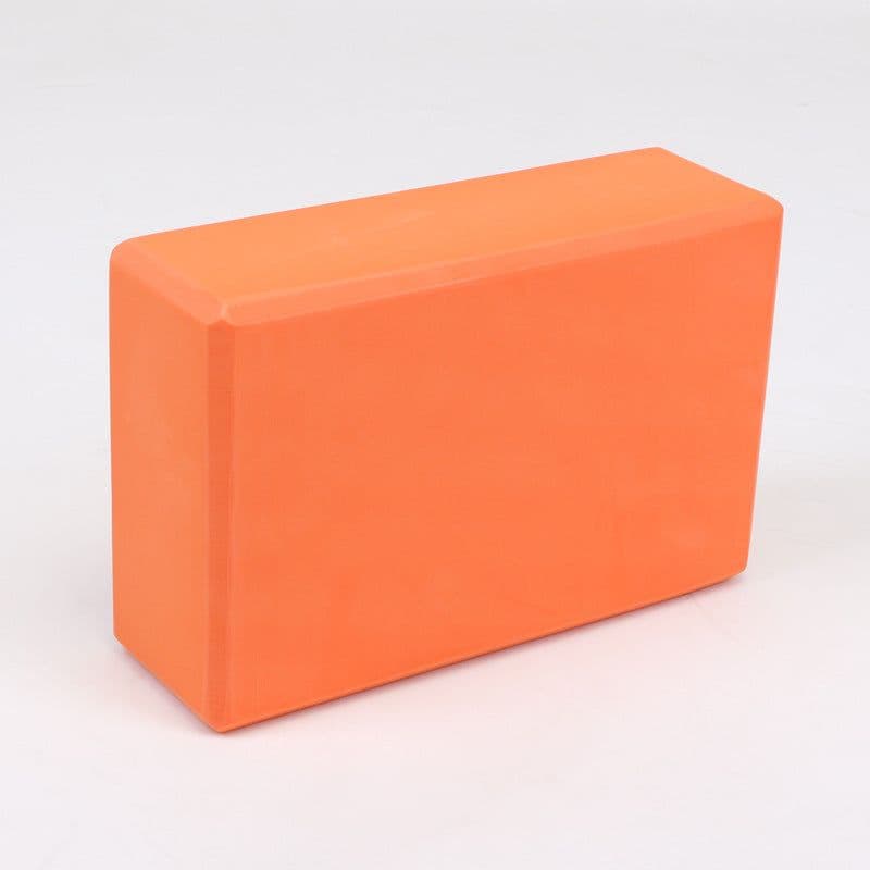image-High-Density Yoga Bricks for Kids - 120g Orange - Dance Supplies