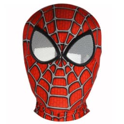 image-Halloween performance stage headgear children adult expedition steel anime glasses tights spiderman face mask