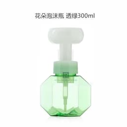 image-Flower Foam Bottle 300ml - PETG Pump Dispenser