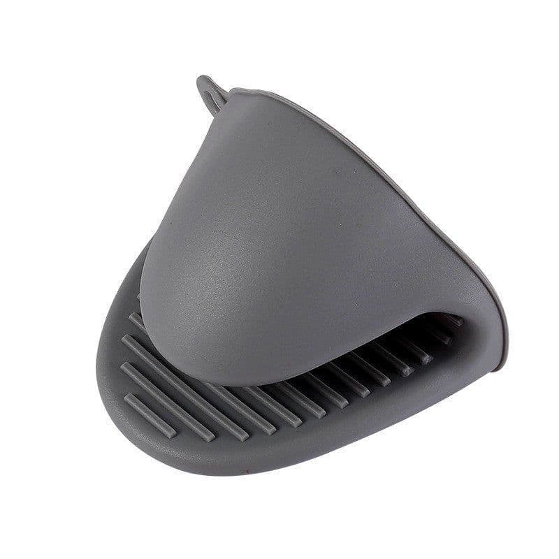 image-Silicone Microwave Oven Insulated Gloves Heatproof Baking Handbag