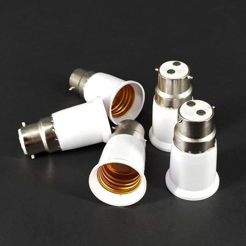 image-B22 to E27 Lamp Socket Converter