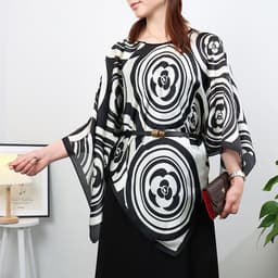 image-Silk Scarf Shawl - Women's Summer Sunscreen Large