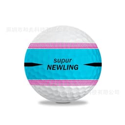 image-Golf's new three-layer game ball, 360-degree seamless alignment, putter, high-density end ball, logo printable