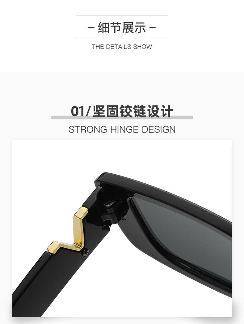 image-Small Frame Square Sunglasses - Trendy