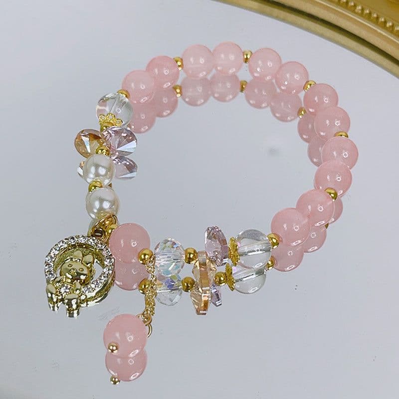 image-Sanrio Glass Bracelet - Dolphin Yellow Cartoon