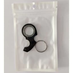 image-Aluminum Alloy Karambit Spinner Keychain